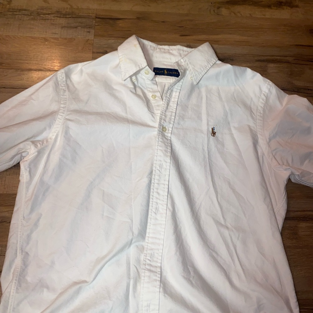 Polo long sleeve button up shirt